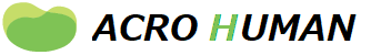 アクロヒューマンロゴマーク
